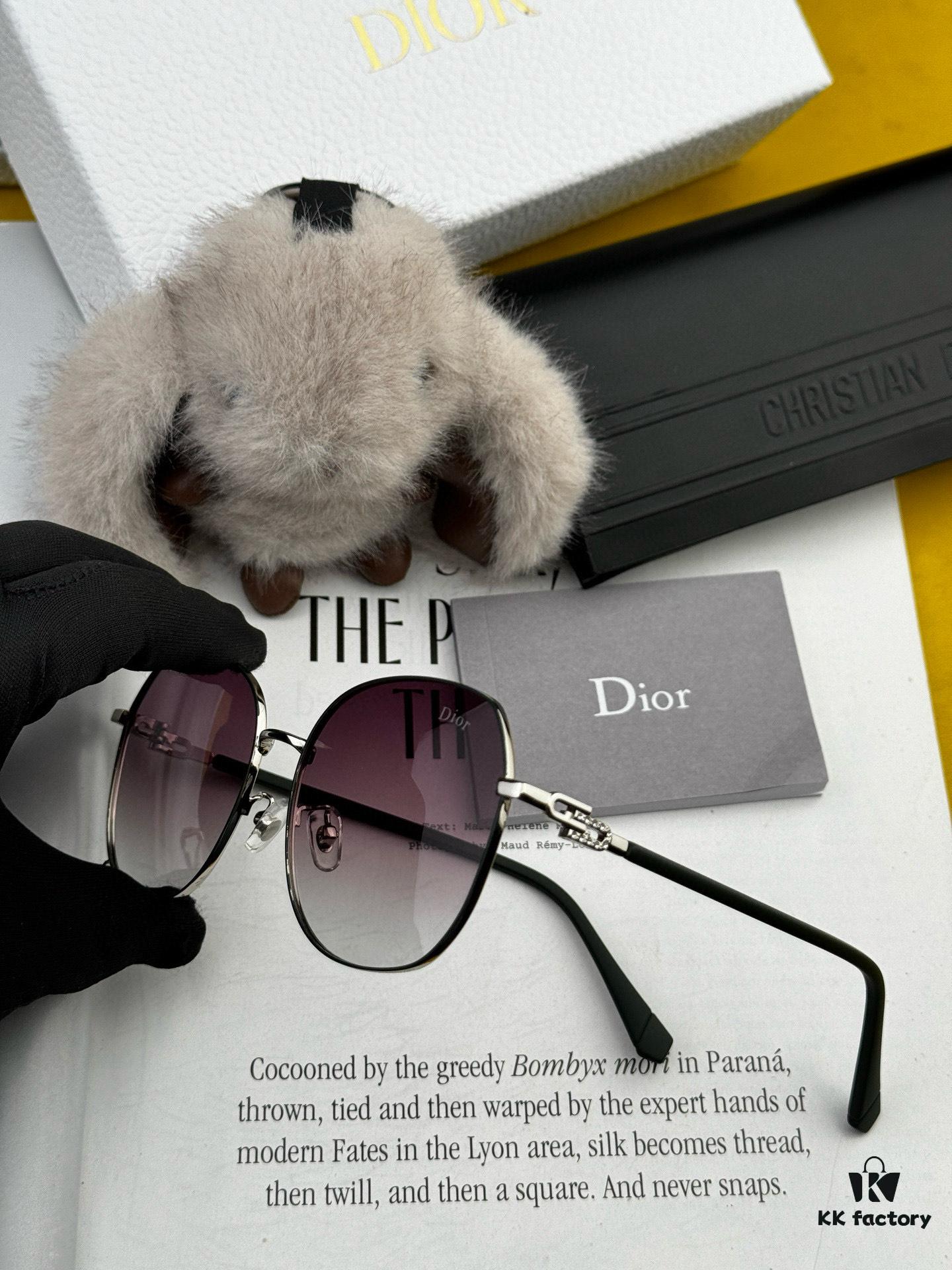 DIOR 2025 New Arrival Trendy Fashion Square Frame Sunglasses, Comfortable Fit, Influencer Favorite Polarized Sunglasses for Women, HD Thickened Lens