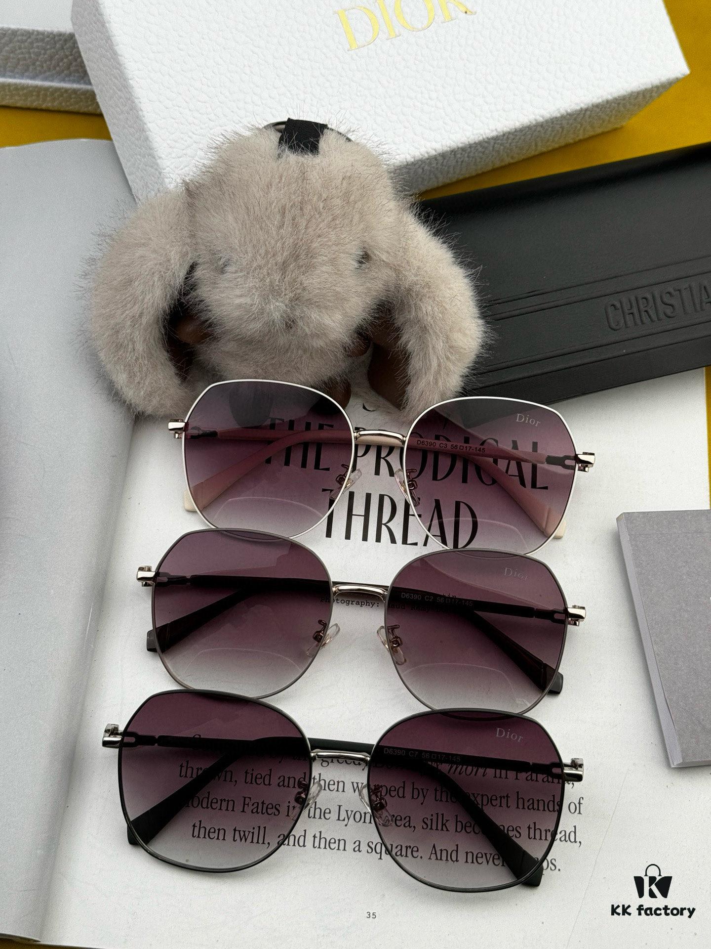 DIOR 2025 New Arrival Trendy Fashion Square Frame Sunglasses, Comfortable Fit, Influencer Favorite Polarized Sunglasses for Women, HD Thickened Lens