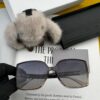 DIOR 2025 New Arrival Trendy Fashion Square Sunglasses for Women, High-Definition Thick Polarized Lens, Comfortable Wear, Influencer Favorite Style 🕶️