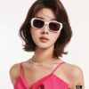 【DIOR】2025 Spring New Arrival Trendy Fashion Square Polarized Sunglasses High Quality Comfortable Wear Influencer Favorite Model: D8106 Eyewear Sunglasses