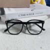 Dior 2025 New Arrival Minimalist Black Frame Eyeglasses for Women, D-Shaped Grey Blue-Light Blocking Non-Prescription Glasses, Unisex Photochromic Lens for Myopia, Suitable as Daily Wear, Sunglasses or Fashion Glasses