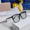 Dior 2025 New Arrival Minimalist Black Frame Eyeglasses for Women, D-Shaped Grey Blue-Light Blocking Non-Prescription Glasses, Unisex Photochromic Lens for Myopia, Suitable as Daily Wear, Sunglasses or Fashion Glasses