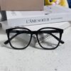 Dior 2025 New Arrival Minimalist Black Frame Glasses for Women, D-Shaped Grey Blue-Light Blocking Optical Glasses, Unisex Photochromic Myopia Eyewear, Suitable as Sunglasses or Everyday Style