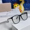 Dior 2025 New Arrival Minimalist Black Frame Glasses for Women, D-Shaped Grey Blue-Light Blocking Optical Glasses, Unisex Photochromic Myopia Eyewear, Suitable as Sunglasses or Everyday Style