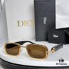DIO* Gold-Tone Metal Dior Logo Sunglasses MODEL: DIOR R6U SIZE: 48-22-140