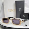 DIO* Gold-Tone Metal Dior Logo Sunglasses MODEL: DIOR R6U SIZE: 48-22-140