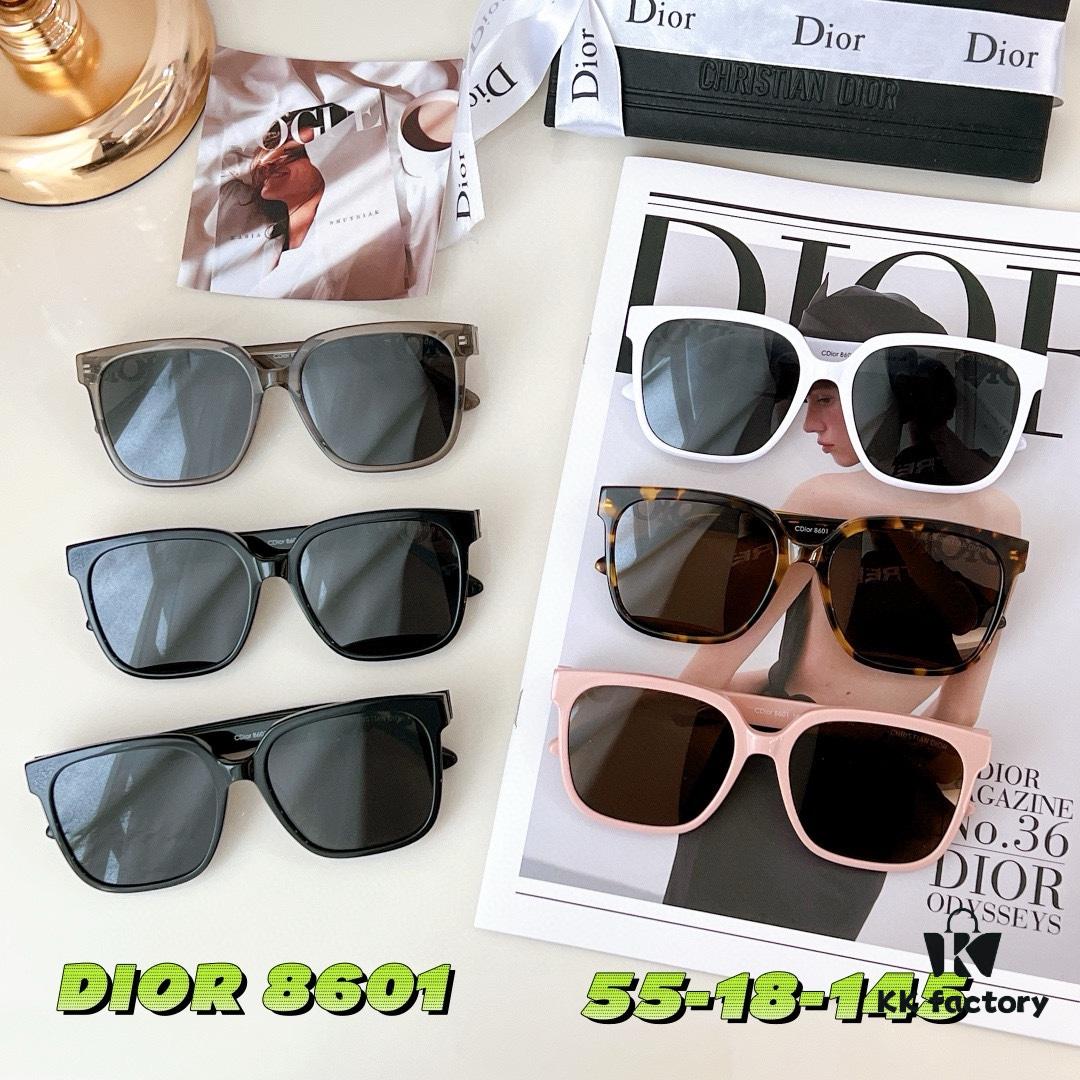 135 DIOR Unisex Square Versatile Sunglasses Model: 8601 Size: 55-18-145