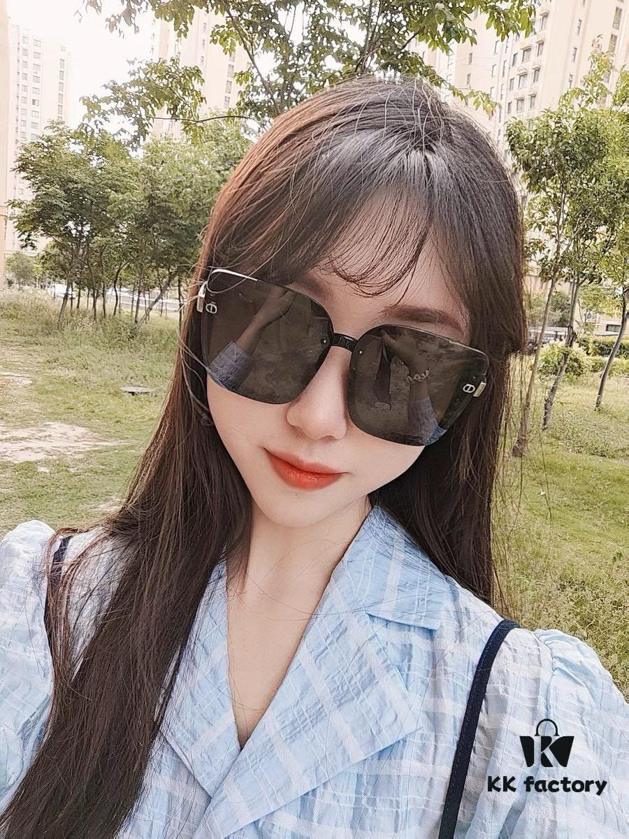 【DIOR】2025 Spring New Arrival Trendy Fashion Square Polarized Sunglasses High Quality Comfortable Wear Influencer Favorite Model: D1781