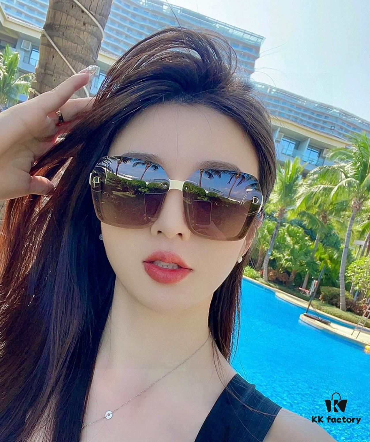 DIOR D3200 Polarized Sunglasses Fashionable Design for Driving and Everyday Wear