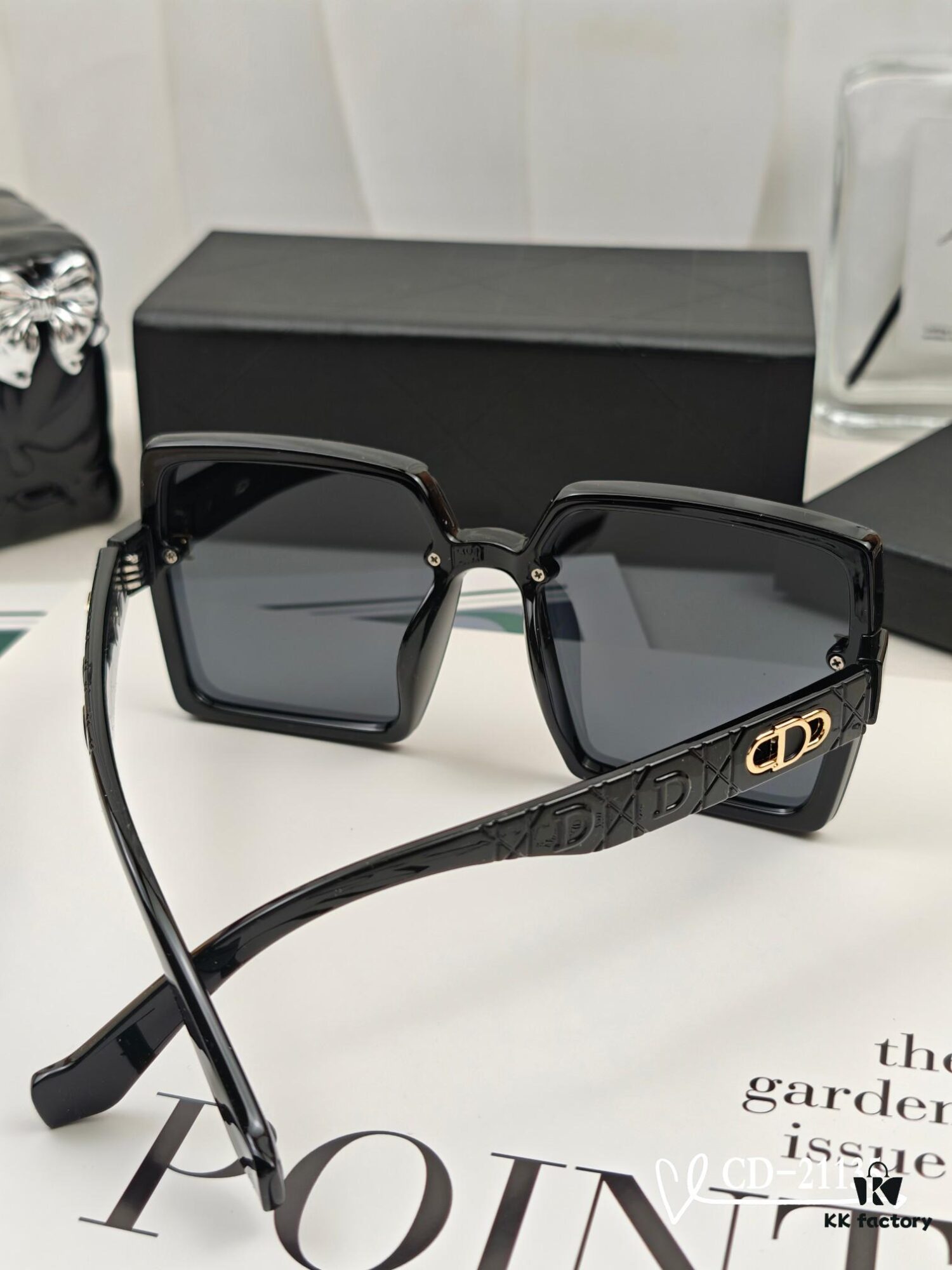 DIOR France TR90 Lightweight Sunglasses with Polarized Lenses, Model 21135