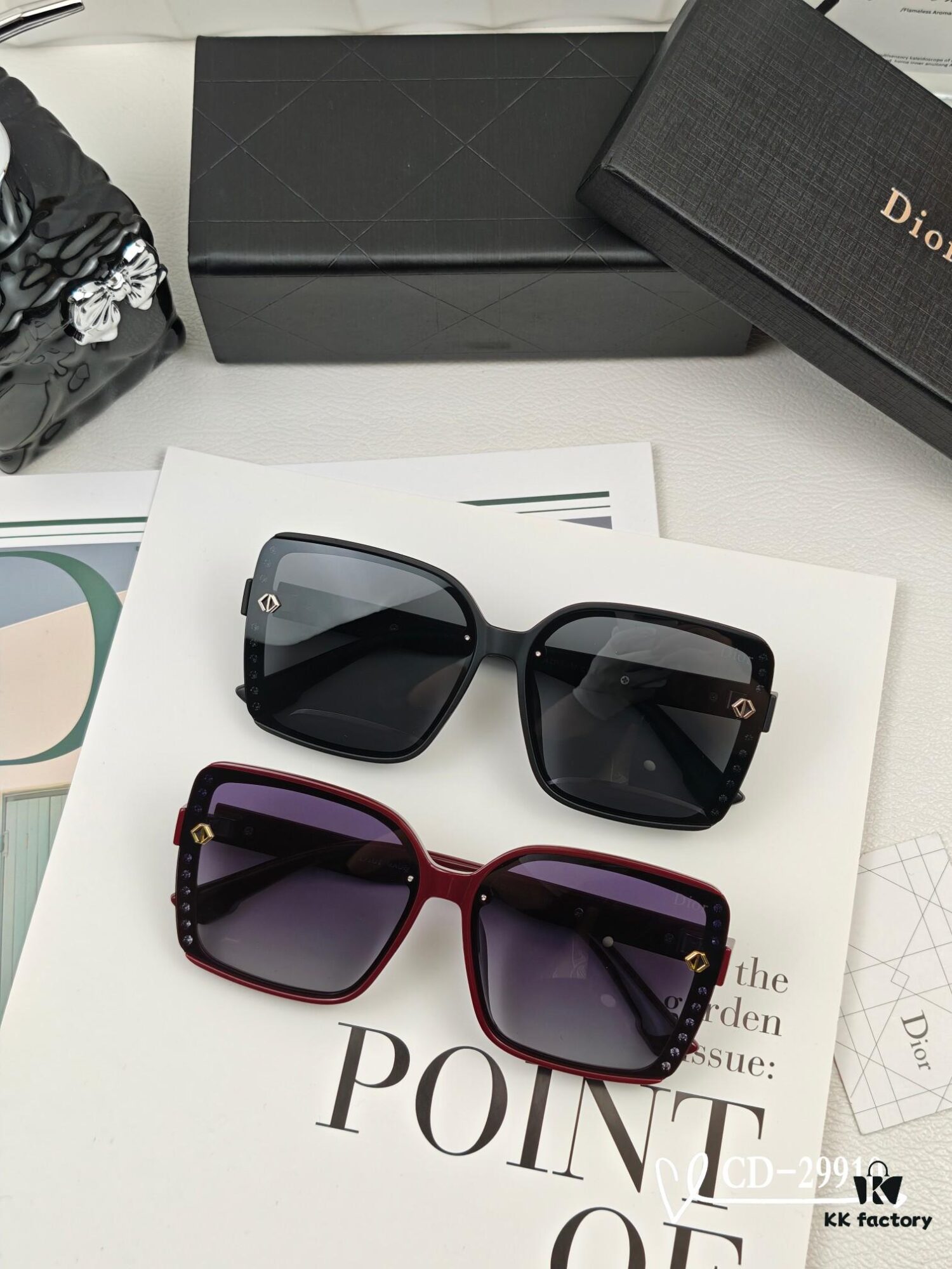 DIOR France | TR90 Lightweight Sunglasses with Polarized Lenses, Model 29910