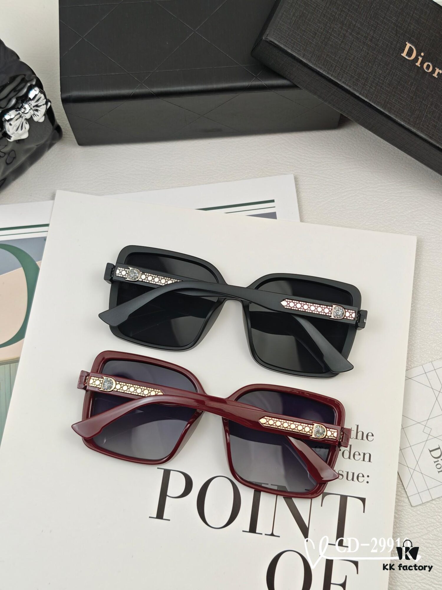 DIOR France | TR90 Lightweight Sunglasses with Polarized Lenses, Model 29910