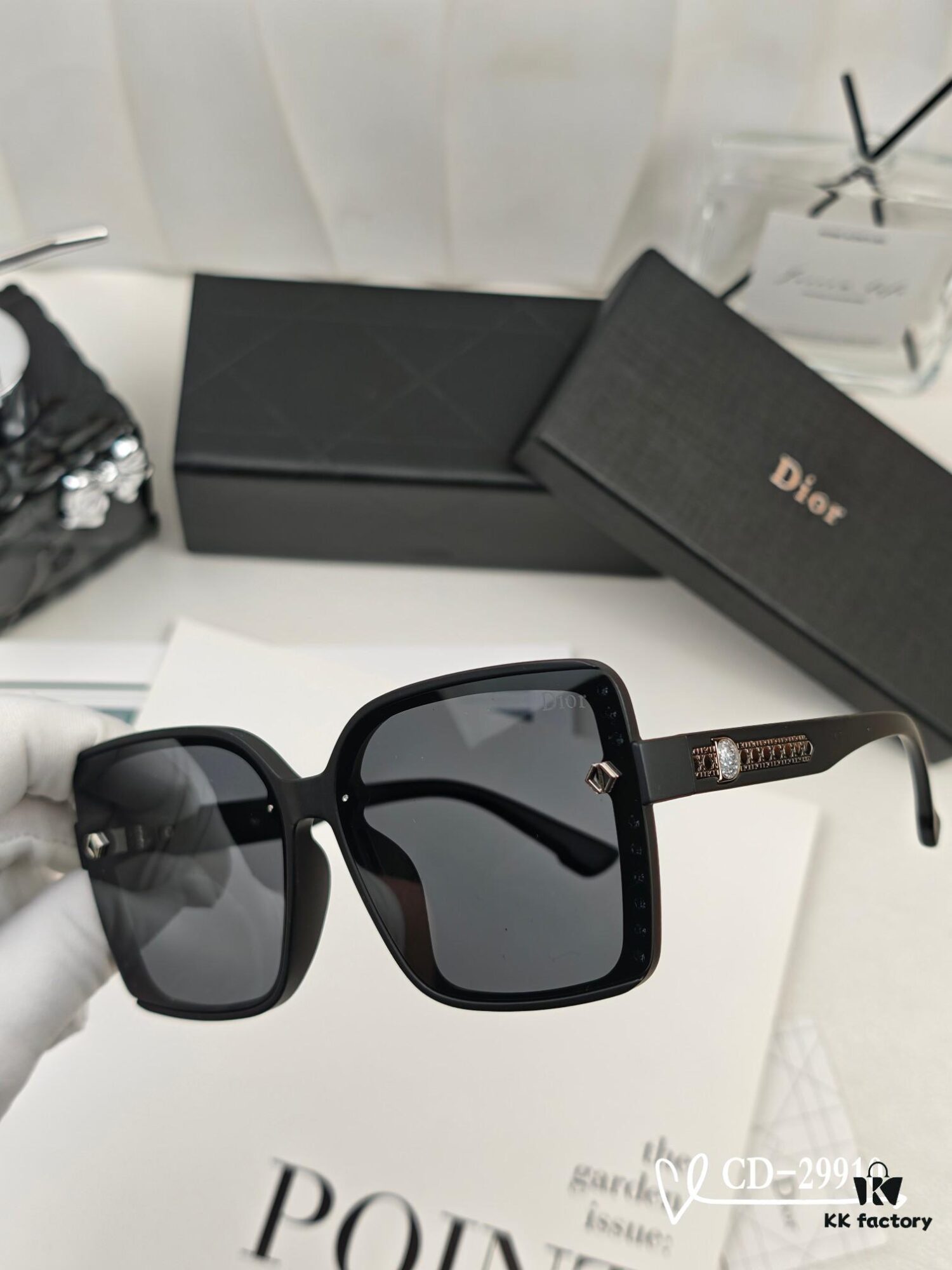 DIOR France | TR90 Lightweight Sunglasses with Polarized Lenses, Model 29910