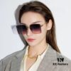 DIOR Nylon Polarized Unisex Sunglasses, Frameless Polygonal Design, UV-Protective Nylon Polarized Lenses, Suitable for All Face Shapes, Stylish with Coats or Dresses, Model: CD3641