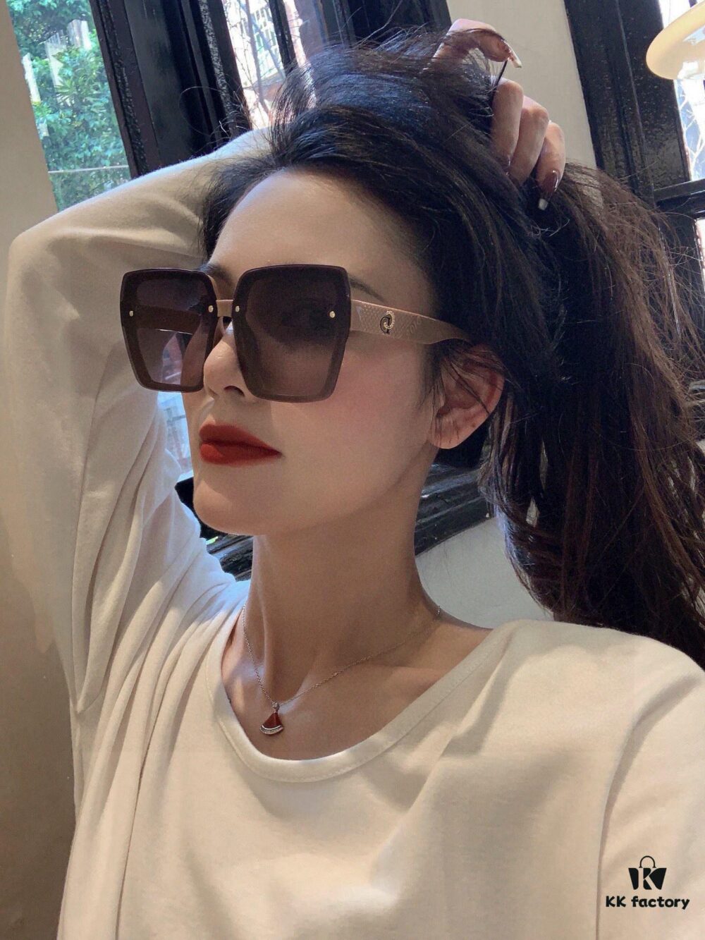 TR Version - Polarized [Exclusive Luxury Sunglasses No Filter‼ Real Photo Listing] Dior Official Website Latest Release New Model Sunglasses 🕶, Note: We Use High-Definition Lenses, Model: CD22077 Eyewear Sunglasses