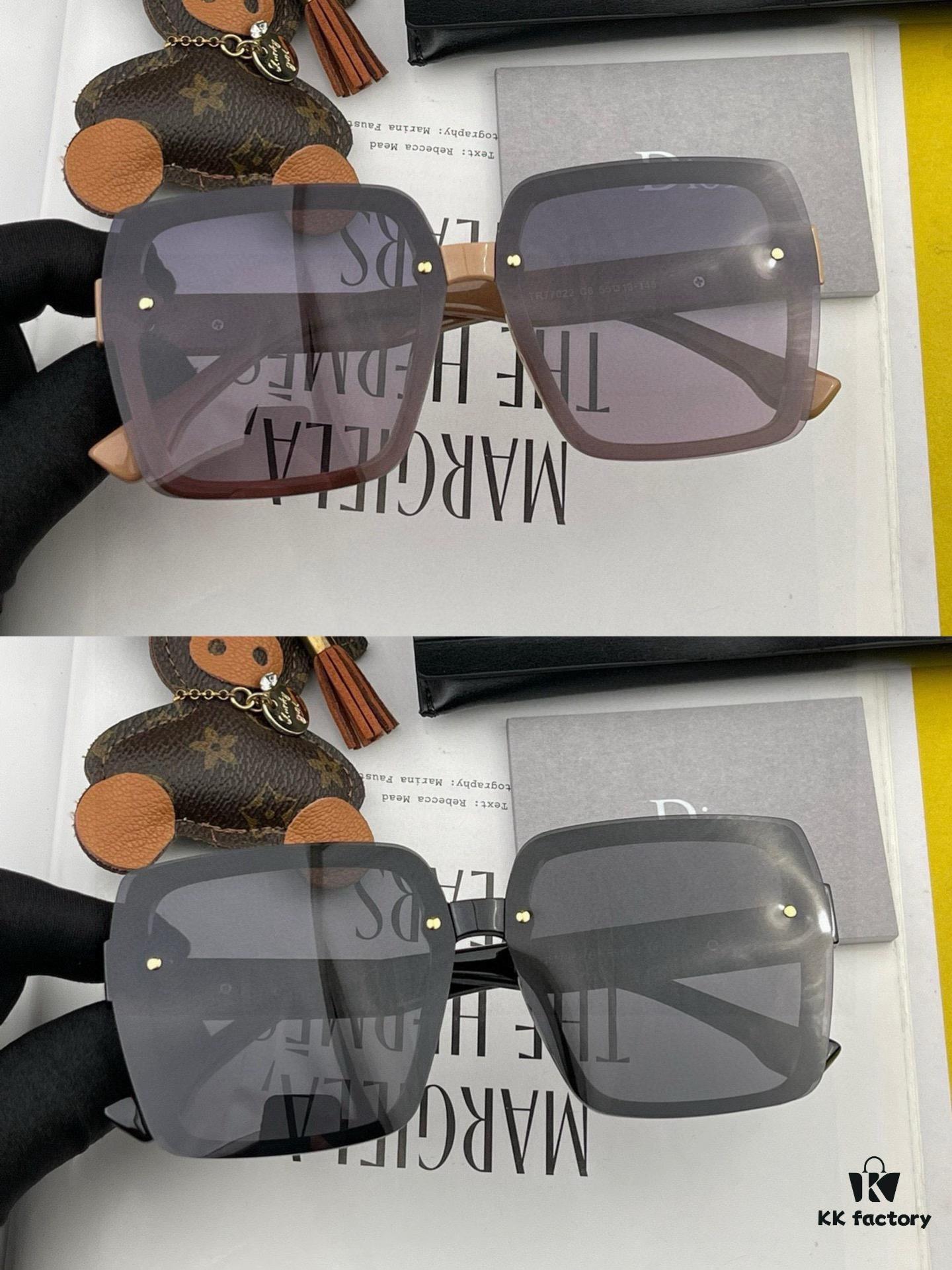 TR Version - Polarized [Exclusive Luxury Sunglasses No Filter‼ Real Photo Listing] Dior Official Website Latest Release New Model Sunglasses 🕶, Note: We Use High-Definition Lenses, Model: CD22077 Eyewear Sunglasses