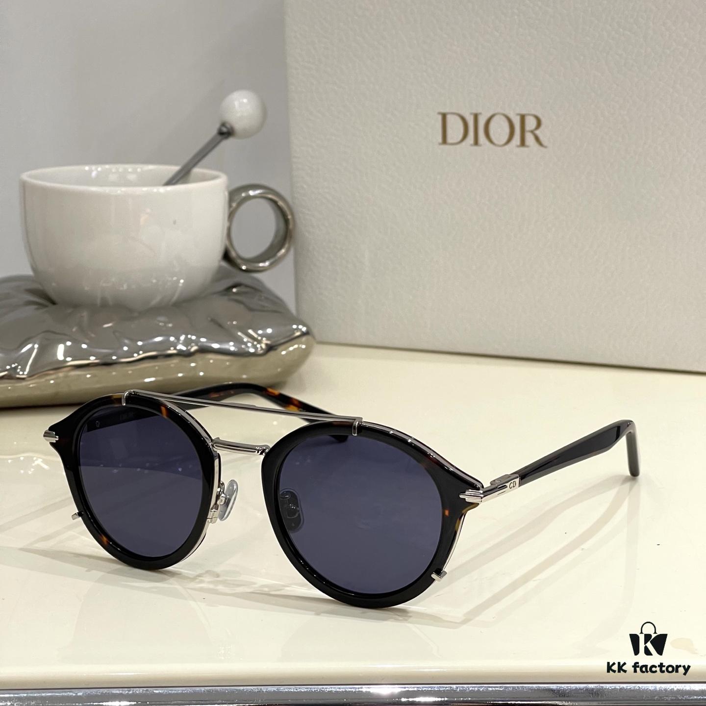 135 DIOR BLACK SUIT R7U SIZE 50□23-145 Sunglasses