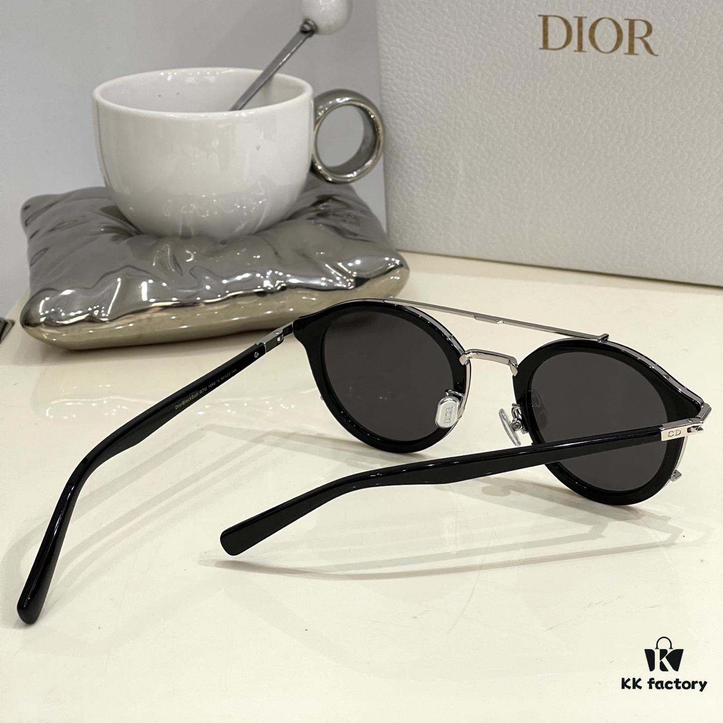 135 DIOR BLACK SUIT R7U SIZE 50□23-145 Sunglasses
