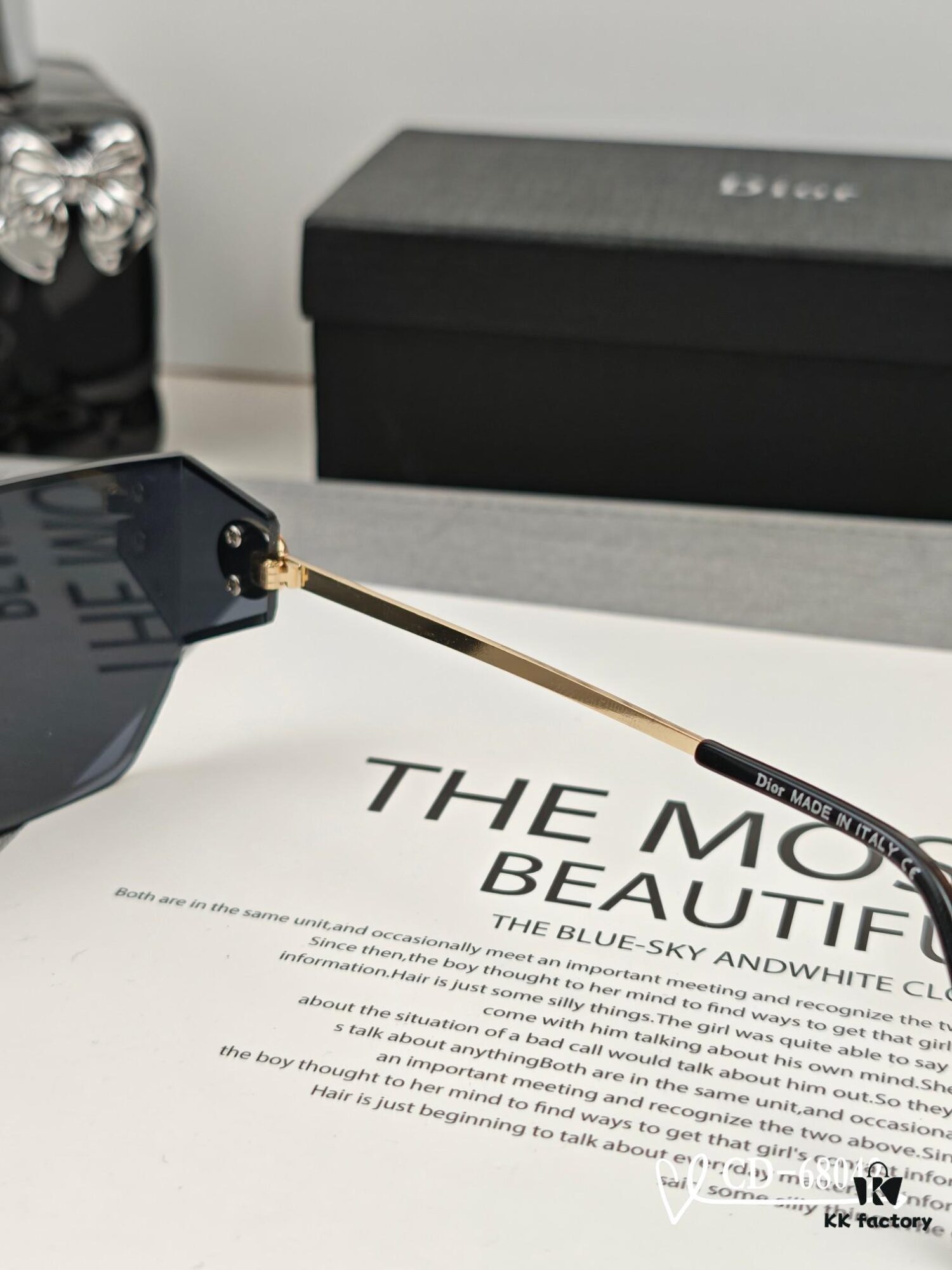 Dior - French Designer Unisex Sunglasses with Polarized Lenses, Lightweight Metal Frame, Stylish and Comfortable for Travel and Driving