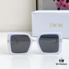 110 DIOR Modern Collection Square Unisex Sunglasses Model 8070 Size 56□20-145 Face-Framing Optical Glasses