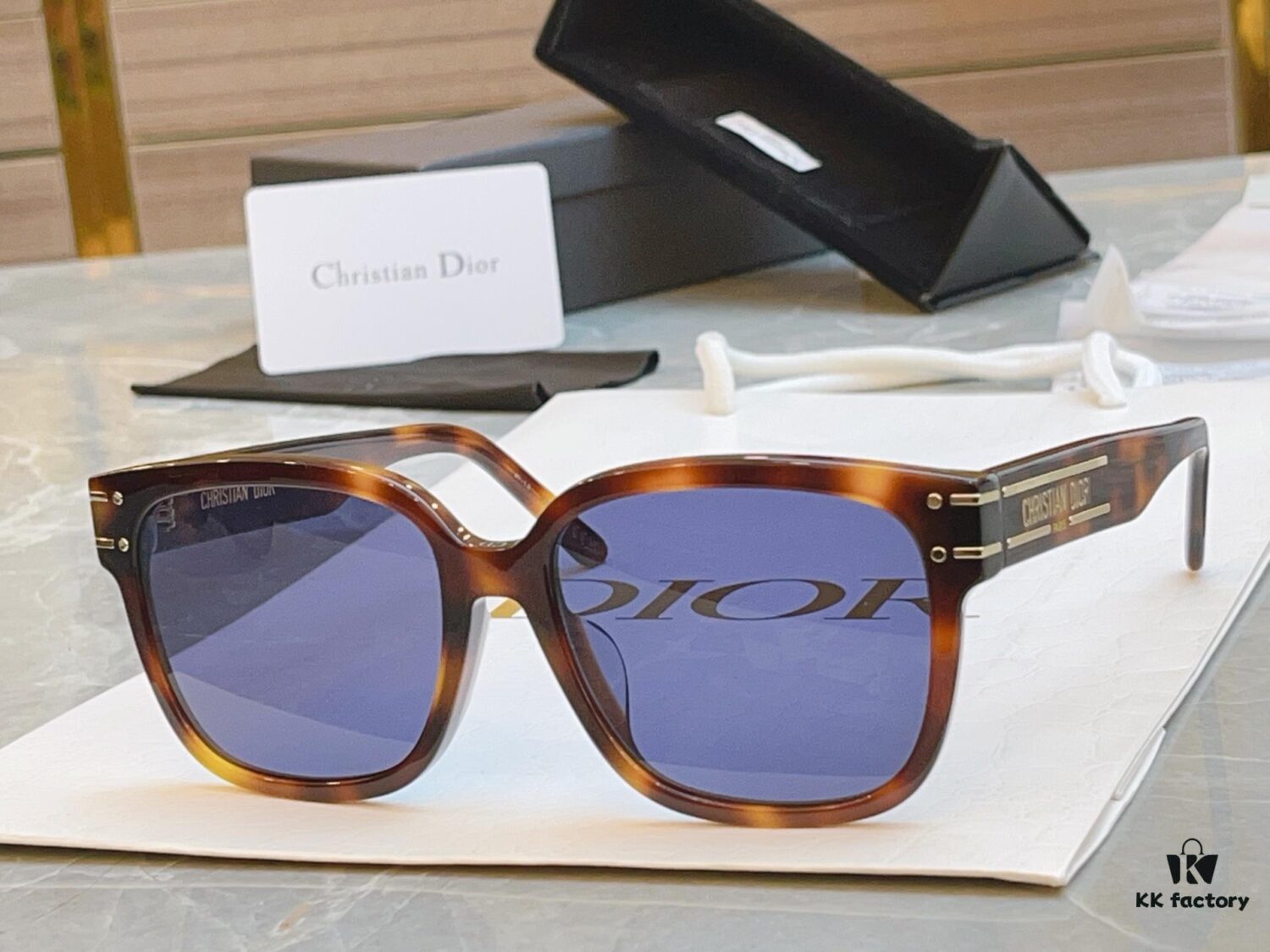 Dior Signature S7F New Arrival Sunglasses, High-End Version, Size: 58□18-140