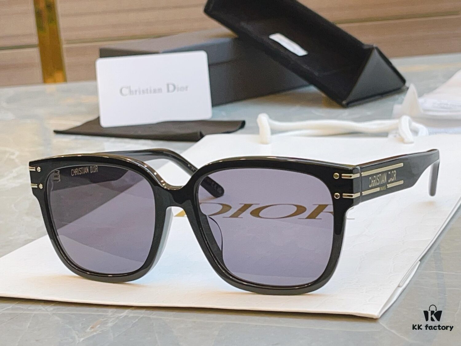 Dior Signature S7F New Arrival Sunglasses, High-End Version, Size: 58□18-140