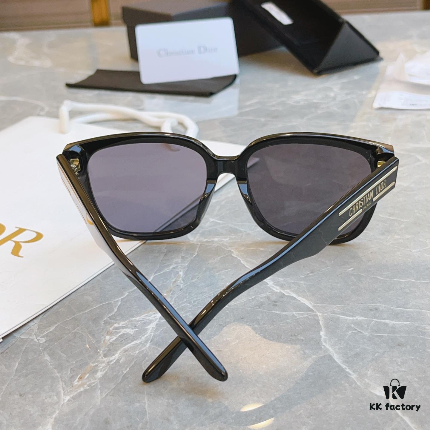Dior Signature S7F New Arrival Sunglasses, High-End Version, Size: 58□18-140