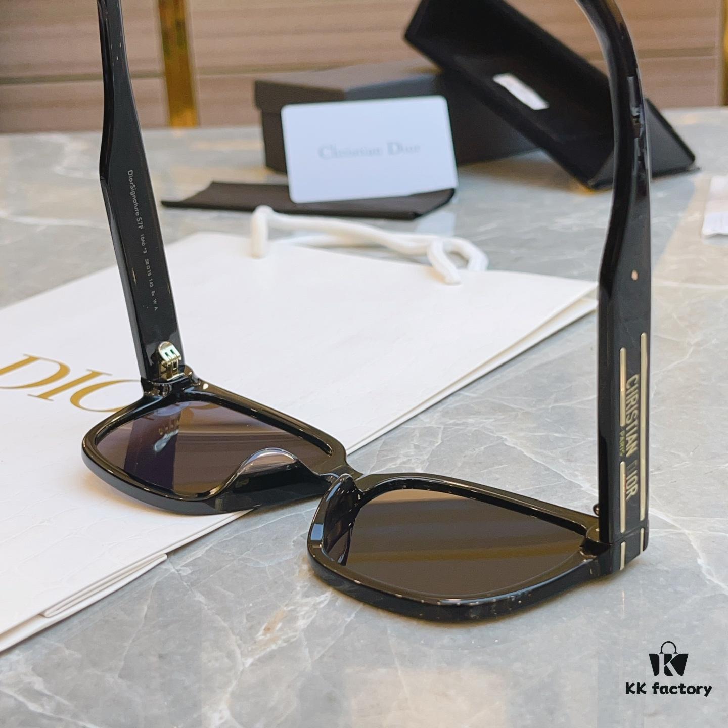 Dior Signature S7F New Arrival Sunglasses, High-End Version, Size: 58□18-140