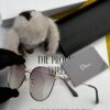 DIOR Volcano ☔️ Fashion Round Frame Sunglasses Lens Top Luxury High Quality Women's Driving Sunglasses Model: CD4311