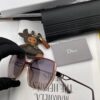 DIOR 2025 Spring New Arrival Trendy Fashion Square Polarized Sunglasses High-Quality Comfortable Wear Influencer Style Women's HD Polarized Sunglasses with Premium TR Frame Model: CD8359
