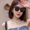 【DIOR - Dior】2025 Spring New Arrival Trendy Popular Fashion Square Polarized Sunglasses High Quality Comfortable Fit Influencer Favorite Sunglasses Model: D6514