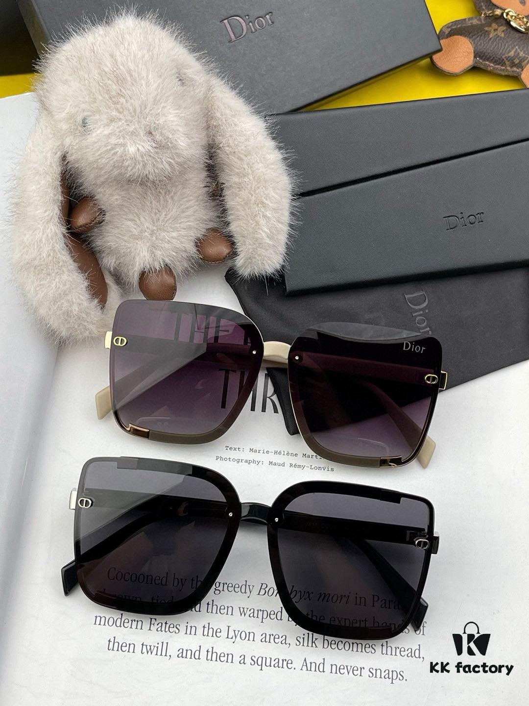 【DIOR】2025 Spring New Arrival Trendy Fashion Square Polarized Sunglasses High Quality Comfortable Wear Influencer Favorite Model: D1781