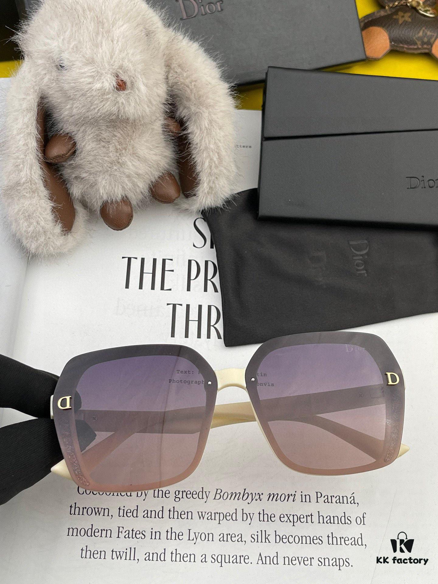DIOR D3200 Polarized Sunglasses Fashionable Design for Driving UV Protection Stylish Sun Glasses