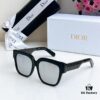 140 DIO* Official New Arrival ~ DioRésille Series Acetate Butterfly Frame with Golden Metal Temples Featuring Contrasting Cannage Pattern and CD Logo