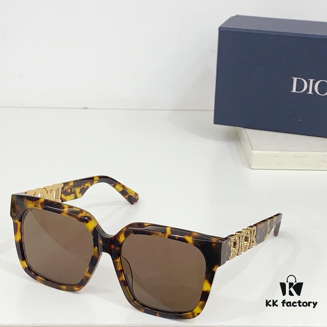 150 Dior Matching Colors Arrived, Diamond Version 💎 Square Unisex Luxury Frame, Unisex Stylish Design Suitable for All Face Shapes, Flattering Facial Contour, Makes Face Look Slimmer 😘😝