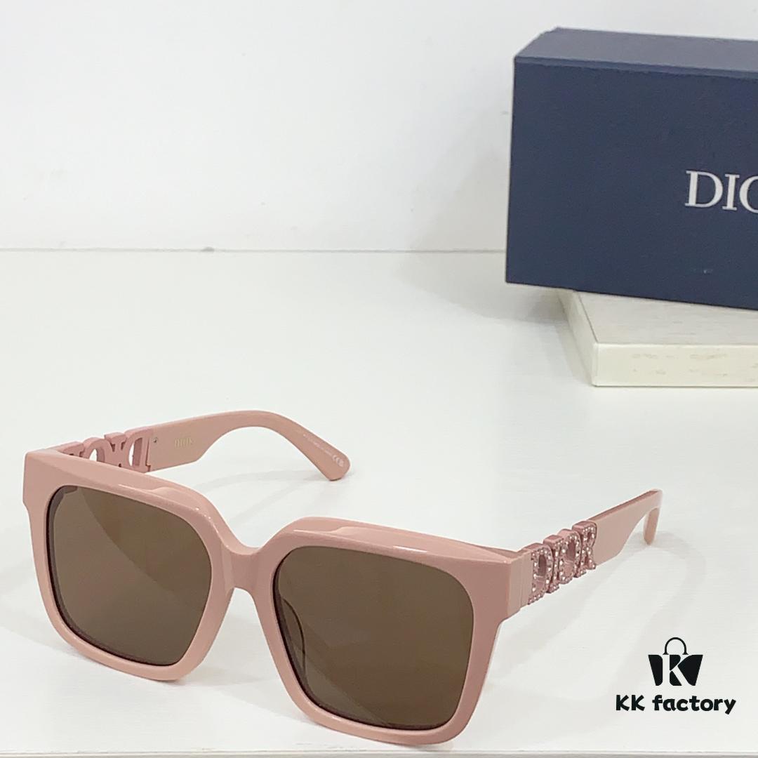 150 Dior Matching Colors Arrived, Diamond Version 💎 Square Unisex Luxury Frame, Unisex Stylish Design Suitable for All Face Shapes, Flattering Facial Contour, Makes Face Look Slimmer 😘😝