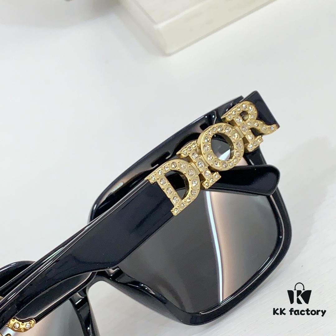 150 Dior Matching Colors Arrived, Diamond Version 💎 Square Unisex Luxury Frame, Unisex Stylish Design Suitable for All Face Shapes, Flattering Facial Contour, Makes Face Look Slimmer 😘😝