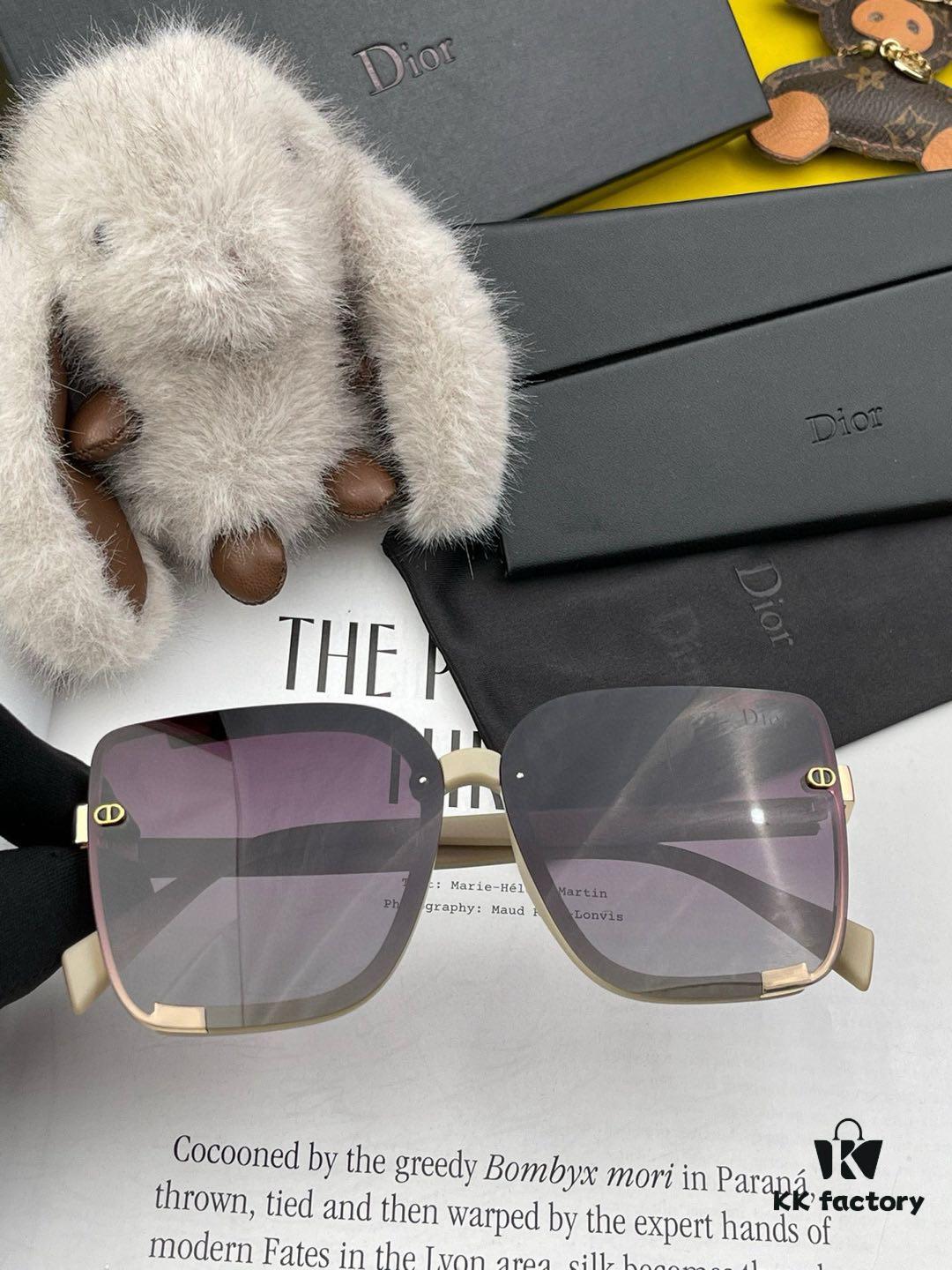 【DIOR】2025 Spring New Arrival Trendy Fashion Square Polarized Sunglasses High Quality Comfortable Fit Influencer Favorite Model: D1781