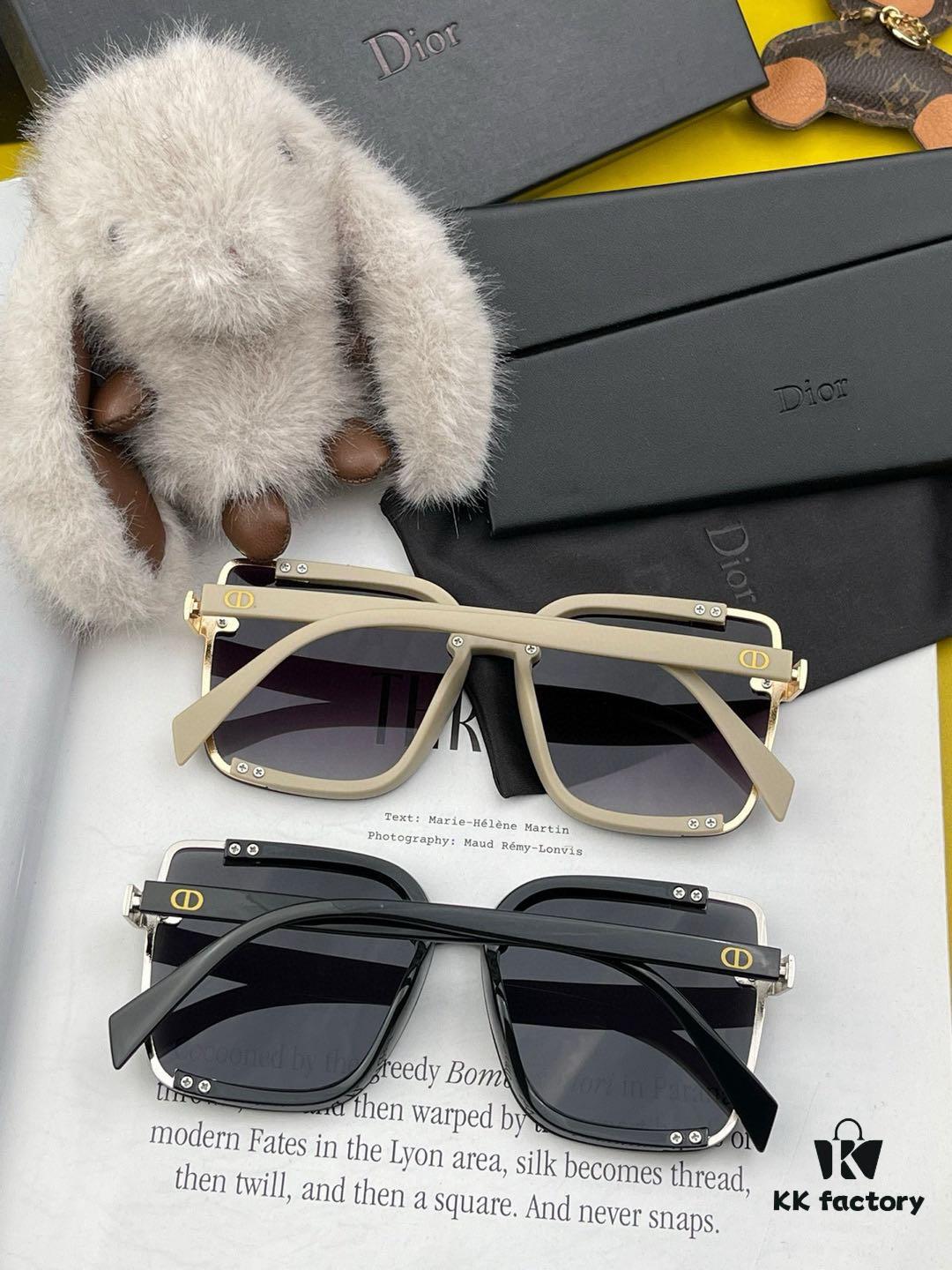 【DIOR】2025 Spring New Arrival Trendy Fashion Square Polarized Sunglasses High Quality Comfortable Fit Influencer Favorite Model: D1781