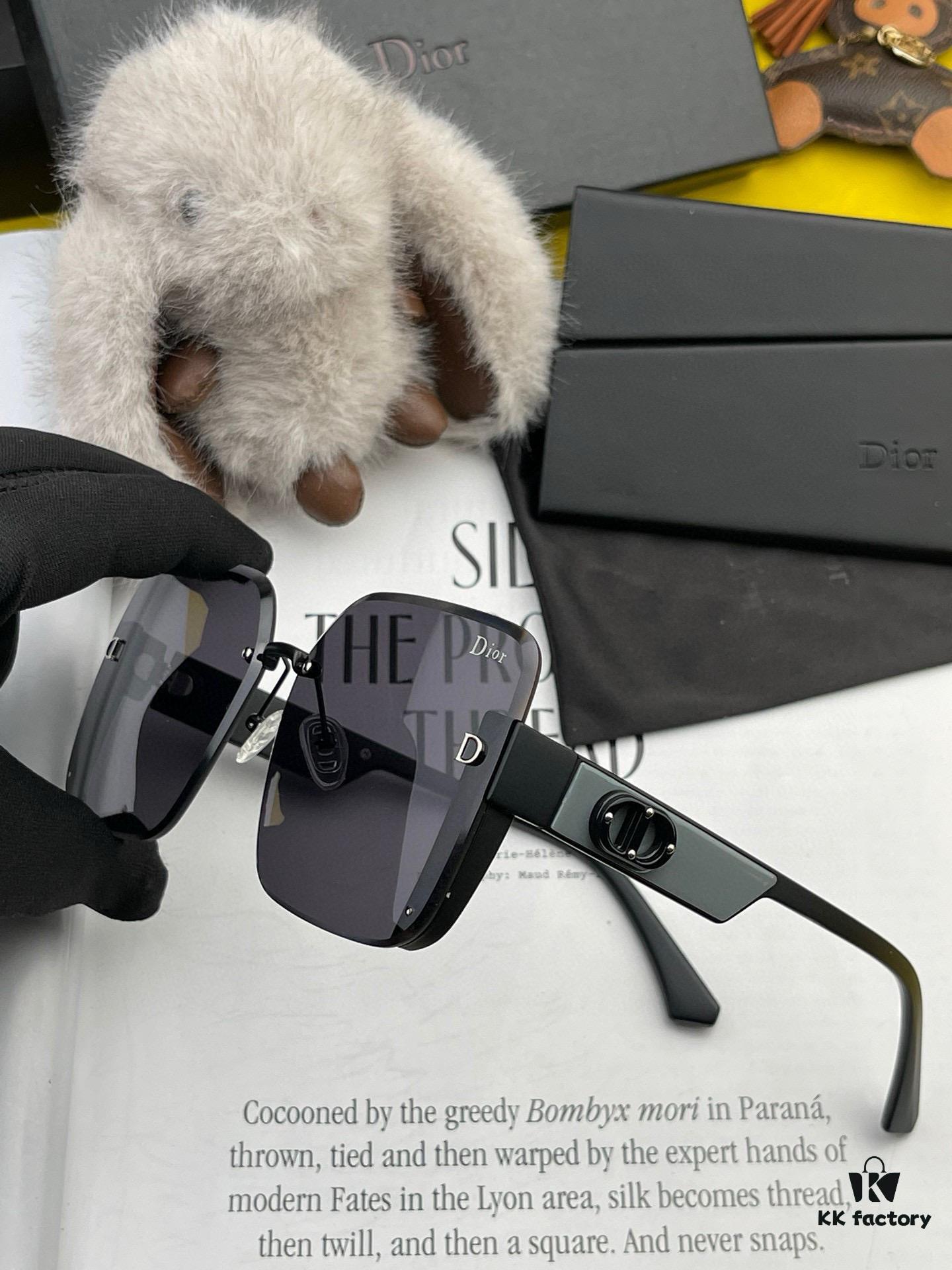 DIOR 2025 Spring New Arrival Trendy Fashion Square Polarized Sunglasses High-Quality Comfortable Fit Influencer Favorite Women's HD Thickened Polarized Sunglasses