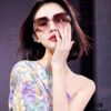 【DIOR】2024 Spring New Arrival Trendy Popular Fashion Square Frame Sunglasses High Quality Comfortable Wear Influencer Style Shades Model: D6296