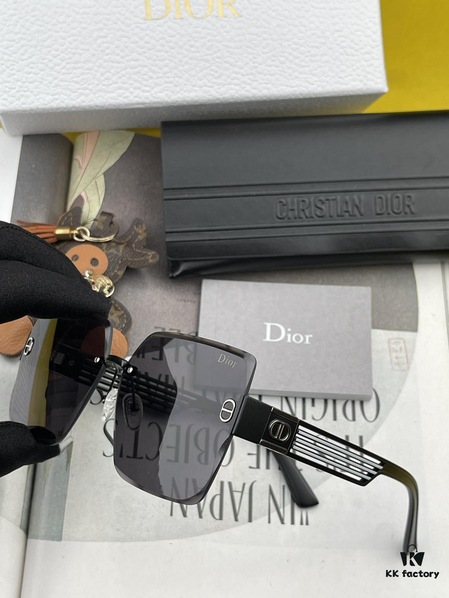 【DIOR】2024 Spring New Arrival Trendy Popular Fashion Square Frame Sunglasses High Quality Comfortable Wear Influencer Style Shades Model: D6296
