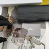 【DIOR】2024 Spring New Arrival Trendy Popular Fashion Square Frame Sunglasses High Quality Comfortable Wear Influencer Style Shades Model: D6296