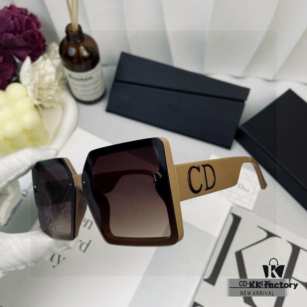 DIOR France New Arrival Sunglasses 71475 - Lightweight TR90 Frame with Polarized Lenses, Stylish and Comfortable Design for Travel, Driving, and Fashion Wear