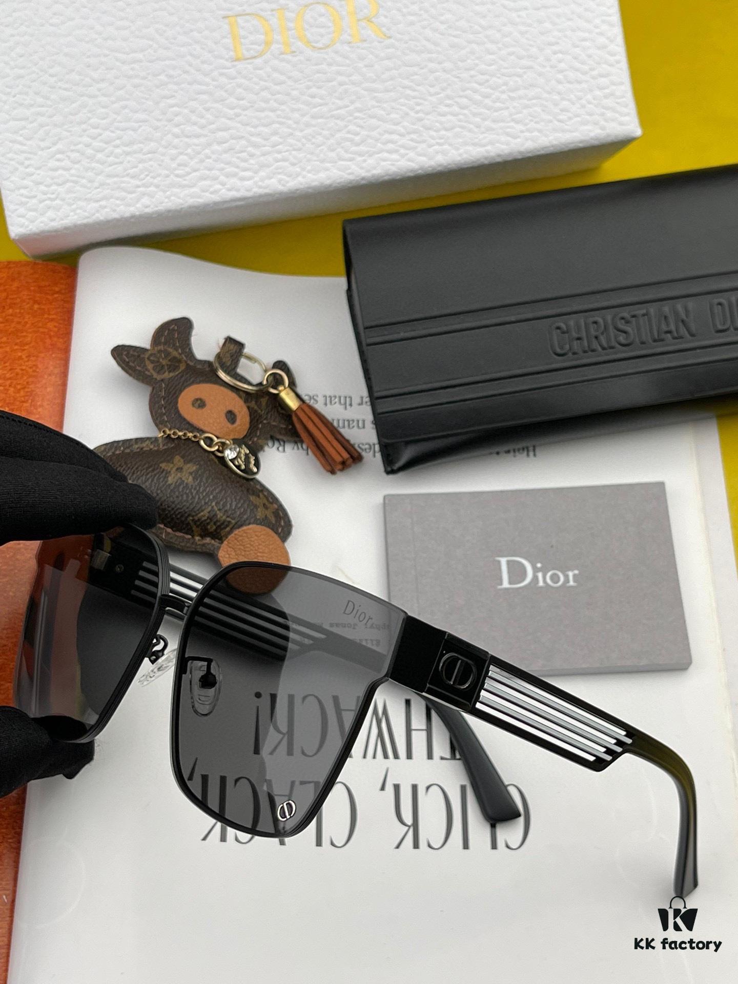 【DIOR】2024 Spring New Arrival Trendy Fashion Square Frame Nylon Sunglasses High-Quality Comfortable Wear Influencer Style Women's HD Nylon Sunglasses 🕶️ High-Quality TR Frame Model: CD7190 Eyeglasses Sunglasses