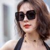 【DIOR】2024 Spring New Arrival Trendy Fashion Square Polarized Sunglasses High-Quality Comfortable Wear Influencer Style Women's HD Polarized Sunglasses 🕶️ High-Quality TR Frame Model: CD4291