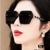 DIOR 2024 Spring New Arrival Original Shipment Influencer Super Hit Blue Classic Luxury Worldwide Trend Fashion Square Sunglasses Premium Quality Authentic High-End Logo Model: CD5302