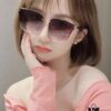 DIOR 2024 New Women's Square Sunglasses, Driving Sunglasses, New Lightweight Metal Frameless Sunglasses, Stylish, Elegant, Comfortable and Luxurious, Ultra-Light Model: D4170