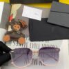 DIOR 2024 New Women's Square Sunglasses, Driving Sunglasses, New Lightweight Metal Frameless Sunglasses, Stylish, Elegant, Comfortable and Luxurious, Ultra-Light Model: D4170
