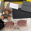 DIOR 2024 New Women's Square Sunglasses, Driving Sunglasses, New Lightweight Metal Frameless Sunglasses, Stylish, Elegant, Comfortable and Luxurious, Ultra-Light Model: D4170
